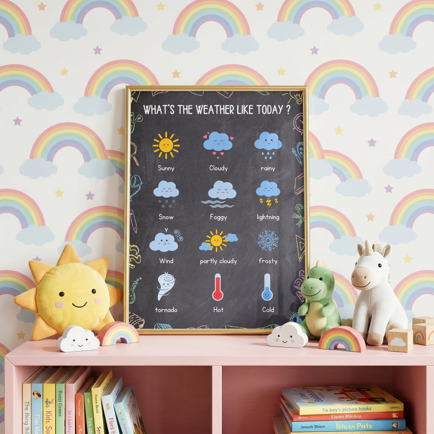 10 Printable Educational Posters for Kids | Instant Download