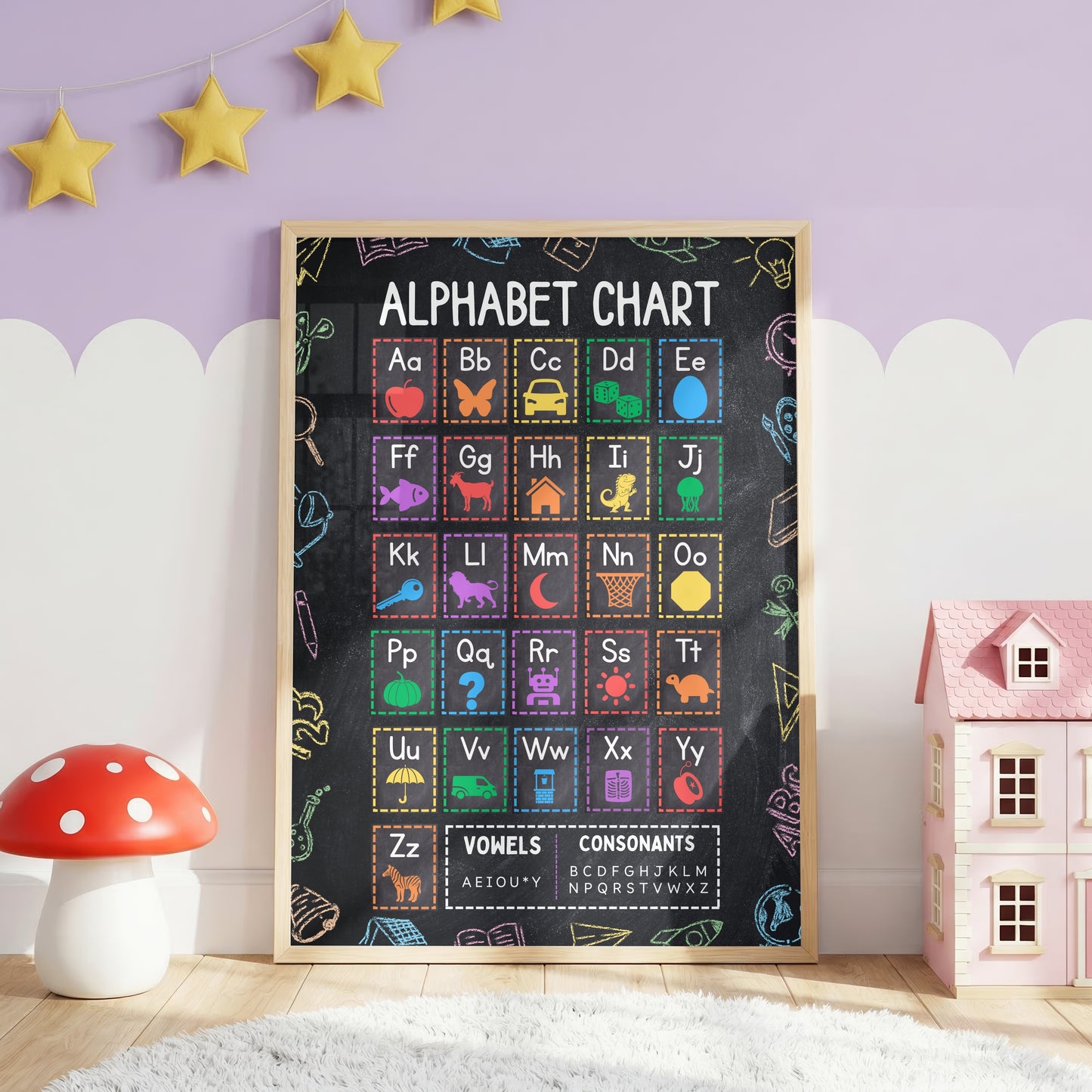 10 Printable Educational Posters for Kids | Instant Download
