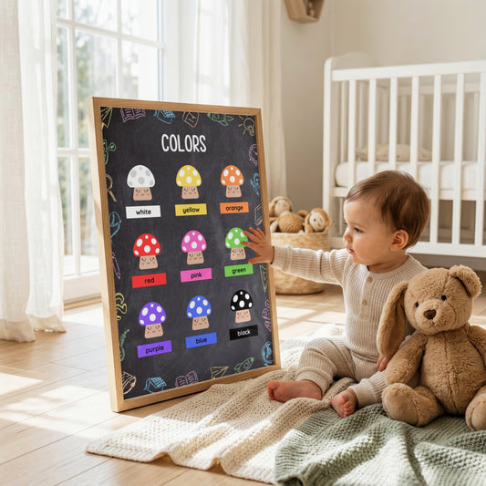 10 Printable Educational Posters for Kids | Instant Download